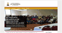 Desktop Screenshot of iglesiadesantidad.org