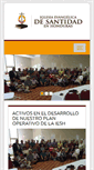 Mobile Screenshot of iglesiadesantidad.org